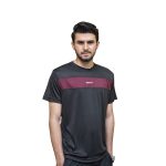 Black & Maroon (CP) - DriFit Summer Tracksuit - BM(CP)-TS-05-2