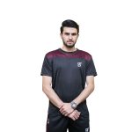 Black & Maroon (TP) DriFit Tracksuit - BM(TP)-TP-06-4