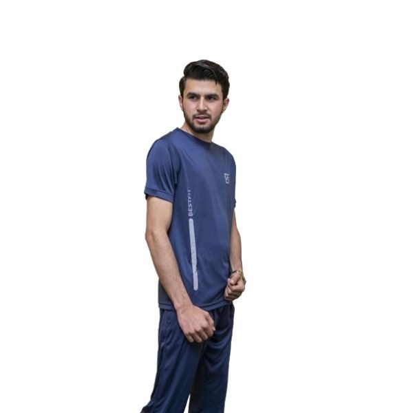 Blue (FS) - DriFit Summer Tracksuit - BL(FS)-TS-03-4 Blue (FS) - DriFit Summer Tracksuit - BL(FS)-TS-03-4