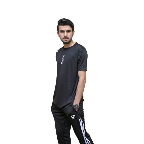 Black (FB3S) - DriFit Summer Tracksuit - BK(FB3S)-TS-08-3 Black (FB3S) - DriFit Summer Tracksuit - BK(FB3S)-TS-08