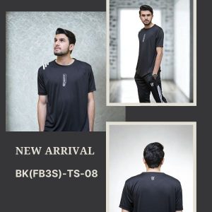 Black (FB3S) - DriFit Summer Tracksuit - BK(FB3S)-TS-08-5 Black (FB3S) - DriFit Summer Tracksuit - BK(FB3S)-TS-08-Highlights