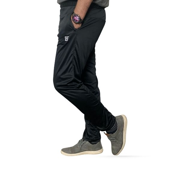 Black Men's Dri-Fit Speedo Trousers BK-SPTR-04 - 3 Black Men's Dri-Fit Speedo Trousers