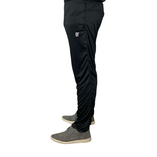 Black Men's Dri-Fit Speedo Trousers BK-SPTR-04 - 4 Black Men's Dri-Fit Speedo Trousers