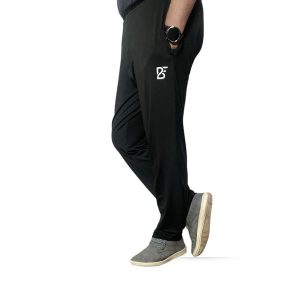 Black Men's Premium Dri-FIT Stretch Trouser BK-LYTR-01 - 2