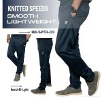 Blackish Blue Men's Dri-Fit Speedo Trousers