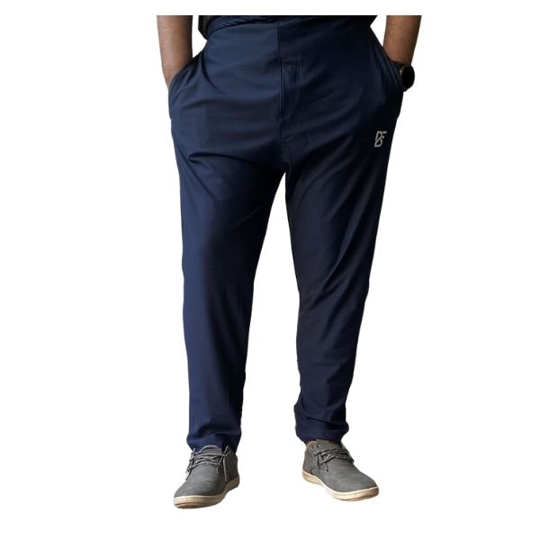 Blue Men's Premium Dri-FIT Super Stretch Trouser BL-LYTR-02 - 2 Blue Men's Premium Dri-FIT Super Stretch Trouser BL-LYTR-02 - 2