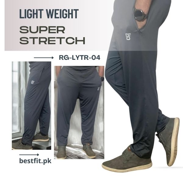 Grey Men's Dri-FIT Super Stretch Trouser RG-LYTR-04 - 6 Grey Men's Dri-FIT Super Stretch Trouser RG-LYTR-04 - 6